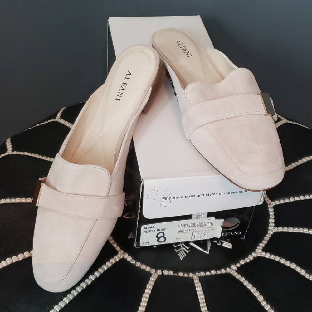 NWB Alfani Aidaa Dusty Rose shoe sz 8